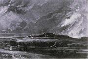 John Constable Old Sarum oil painting